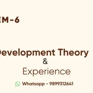 Development Theory & Experience